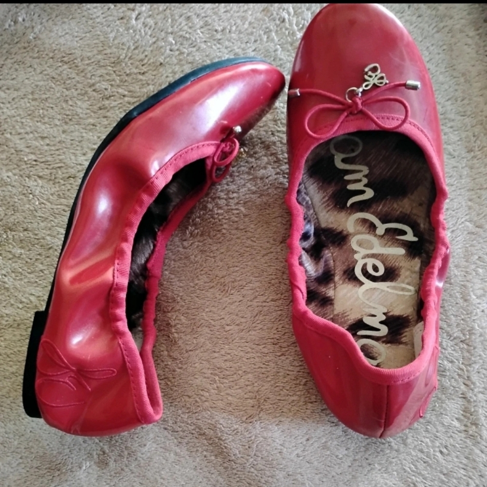 Sam Edelman Fuchsia Ballet Flats